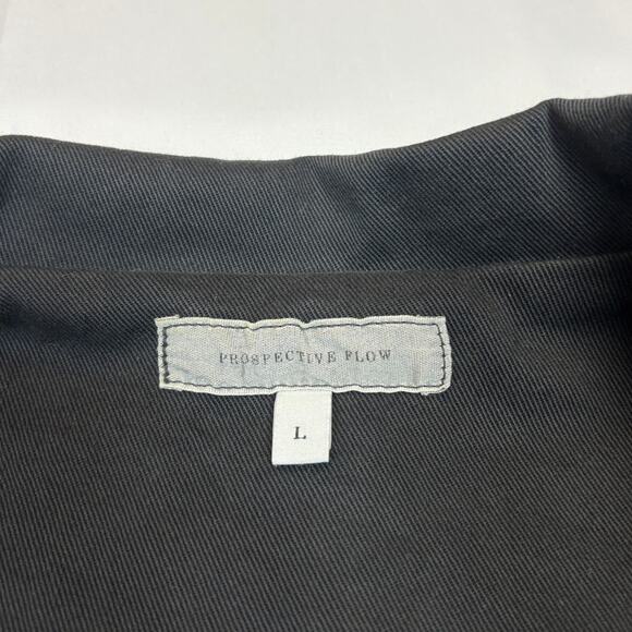 Prospective Flow Two Pocket Blazer Jacket Large Minimalist - Picture 4 of 13